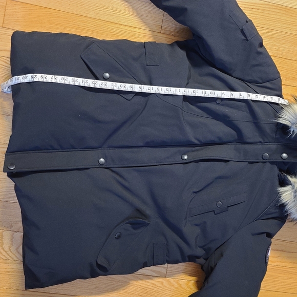 Alpinetek Down-fill Winter Jacket, 2XL, Black - Picture 15 of 16